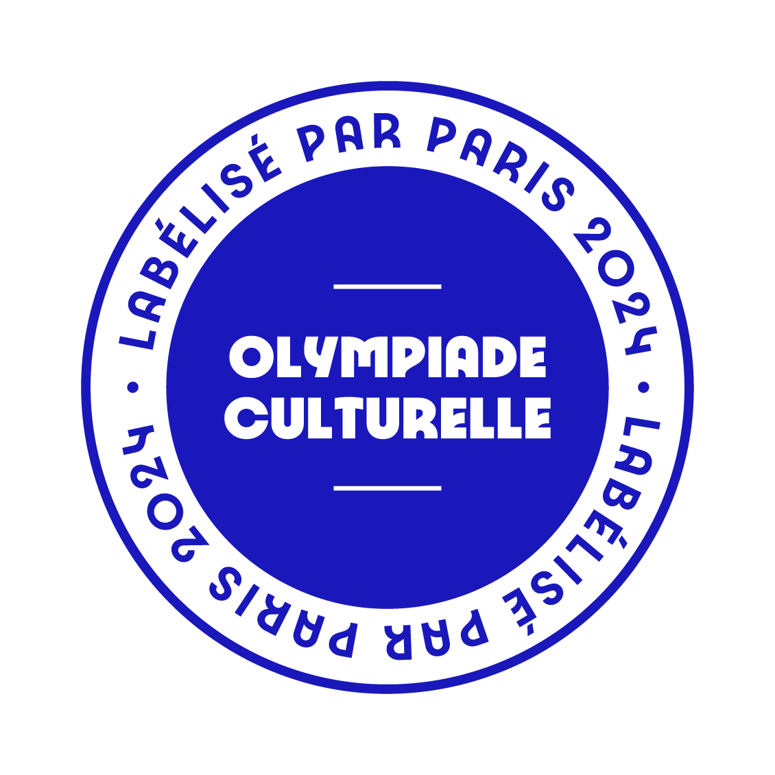Label bleu Olympiade Culturelle